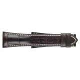 Panerai Alligator Dark Brown Ecru 26/22mm-Panerai Alligator Dark Brown Ecru 26/22mm - MX0086Q9