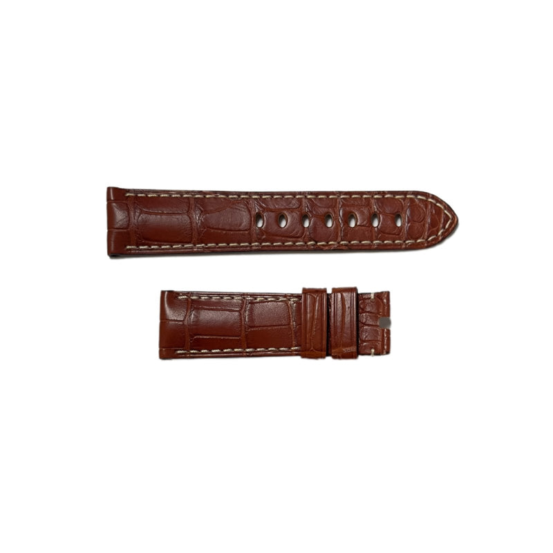 Panerai Alligator Gold Ecru 22/20mm-Panerai Alligator Gold Ecru 22/20mm - MX0081V1