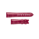 Panerai Alligator Shiny Pink Tone On Tone 22/18mm QR-Panerai Alligator Shiny Pink Tone On Tone 22/18mm QR - MXE09BPP