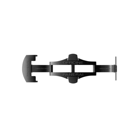 Panerai Brushed Steel PVD Coating Buckle 22mm-Panerai Brushed Steel PVD Coating Buckle 22mm - PAV00724