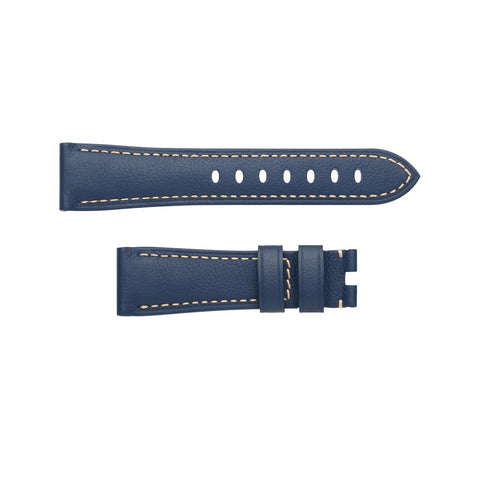 Panerai Calf Blue Tone on Tone 22/18mm-Panerai Calf Blue Tone on Tone 22/18mm - MXE0C85P