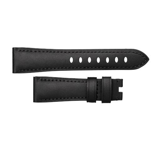 Panerai Calf Ponte Vecchio Black Tone On Tone 22/18mm QR-Panerai Calf Ponte Vecchio Black Tone On Tone 22/18mm - MXE09BTL