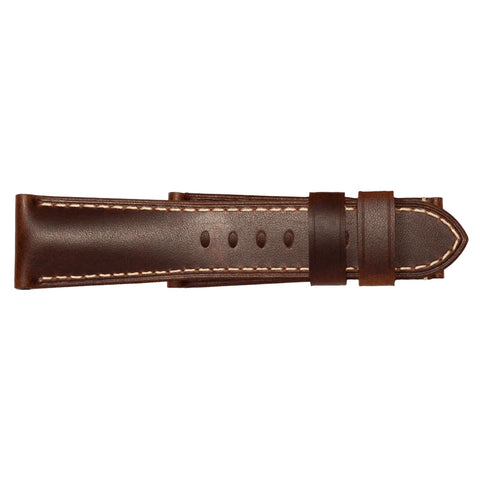 Panerai Calf Ponte Vecchio Dark Brown Beige 27/22-Panerai Calf Ponte Vecchio Dark Brown Beige 27/22 - MXE08SF5