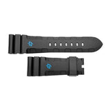 Panerai Caoutchouc Black 22/20mm-Panerai Caoutchouc Black 22/20mm - MXE0BWX0