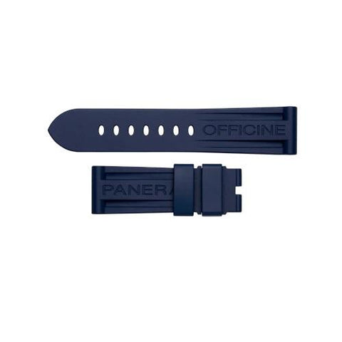 Panerai Caoutchouc Dark Blue 26/22mm-Panerai Caoutchouc Dark Blue 26/22mm - MXE0B282