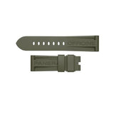 Panerai Caoutchouc Military Green 24/22mm-Panerai Caoutchouc Military Green 24/22mm - MXE0BSB1
