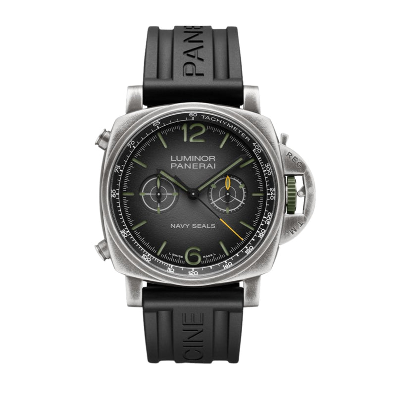 Panerai Luminor Chrono Esteel Navy Seals 44mm-Panerai Luminor Chrono Esteel Navy Seals 44mm - PAM01409