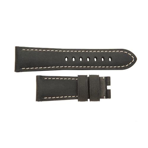 Panerai Scamosciato Black Ecru 26/22mm-Panerai Scamosciato Black Ecru 26/22mm - MX0092N4