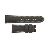 Panerai Scamosciato Black Ecru 27/22mm-Panerai Scamosciato Black Ecru 27/22mm - MX008TRL