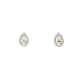 Pear-shaped Diamond Studs-Pear-shaped Diamond Studs - DEUJD00265
