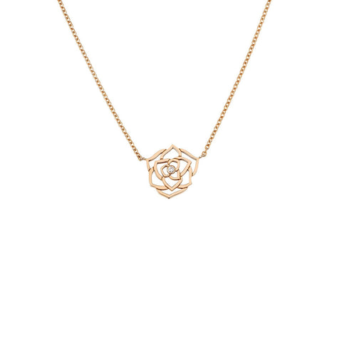 Piaget Rose Necklace-Piaget Rose Necklace -