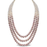 Pink and White Freshwater Pearl Necklace-Pink and White Freshwater Pearl Necklace -