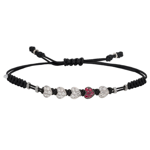 Pippo Perez Heart 5 Bracelet-Pippo Perez Heart 5 Bracelet - B165DRU5