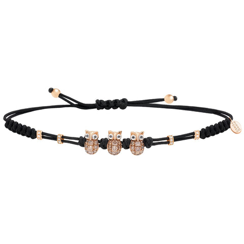 Pippo Perez Owl 3 Bracelet-Pippo Perez Owl 3 Bracelet - B114DB.S3
