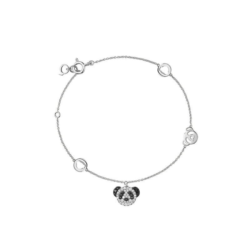 Qeelin Petite Bo Bo Bracelet-Qeelin Petite Bo Bo Bracelet - BBBPT4AWBBK