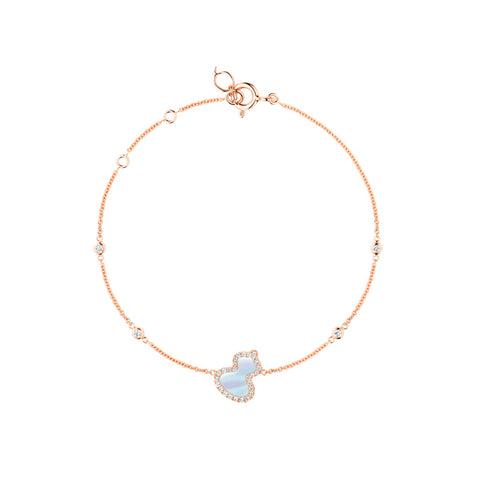 Qeelin Petite Wulu Bracelet-Qeelin Petite Wulu Bracelet - WUBPT16RGMP