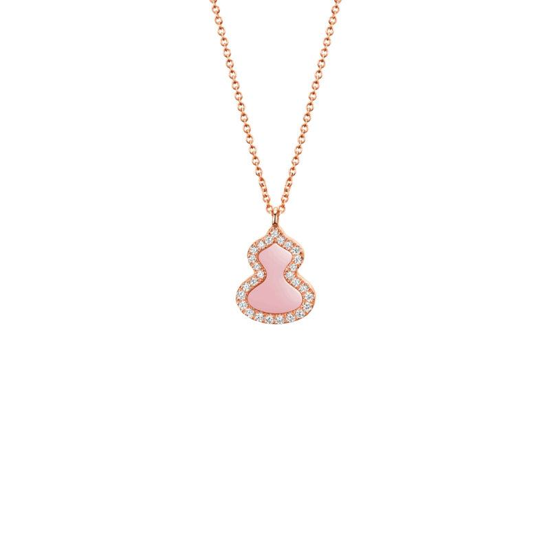 Qeelin Petite Wulu Necklace-Qeelin Petite Wulu Necklace - WU-NL0006E-RGDPO