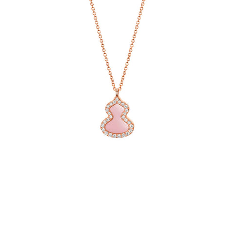 Qeelin Petite Wulu Necklace-Qeelin Petite Wulu Necklace - WU-NL0006E-RGDPO