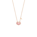 Qeelin Petite Yu Yi Lock Necklace-Qeelin Petite Yu Yi Lock Necklace - YYL-040-NL-RGDPO