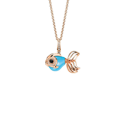 Qeelin Qin Qin Small Pendant-Qeelin Qin Qin Small Pendant -