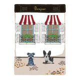 Qeelin Medium Wang Wang Schnauzer Morgen Pendant-Qeelin Wang Wang Medium Schnauzer Morgen Pendant - Wang Wang medium Schnauzer in blue sapphire and diamonds pendant.