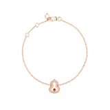 Qeelin Wulu Legend Bracelet-Qeelin Wulu Legend Bracelet - WLB40AKRGRU