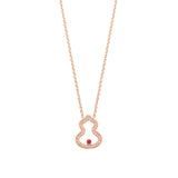 Qeelin Wulu Necklace-Qeelin Wulu Necklace - WLN30AKRGRU