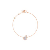 Qeelin Wulu Petite Bracelet-Qeelin Wulu Petite Bracelet - WU-BR0002B-RGDMOP