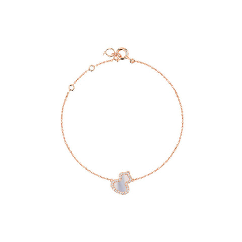 Qeelin Wulu Petite Bracelet-Qeelin Wulu Petite Bracelet - WU-BR0002B-RGDMOP