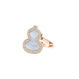 Qeelin Wulu Petite Solid Ring-Qeelin Wulu Petite Solid Ring - WUR40ABRGMP