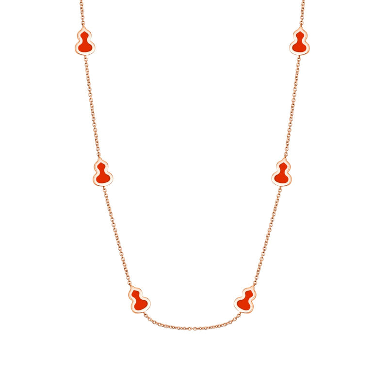 Qeelin Wulu Sautoir Necklace-Qeelin Wulu Sautoir Necklace - WUL20APRGRE