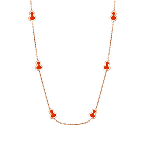 Qeelin Wulu Sautoir Necklace-Qeelin Wulu Sautoir Necklace - WUL20APRGRE