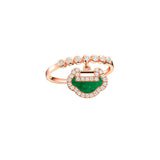 Qeelin Yu Yi Petite Jade Ring-Qeelin Yu Yi Petite Jade Ring - YYRPT2BRGJE