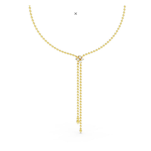 Roberto Coin Love in Verona Diamond Flower Zipper Necklace-Roberto Coin Love in Verona Diamond Flower Zipper Necklace - 8883147AX23X