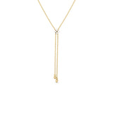 Roberto Coin Love in Verona Diamond Flower Zipper Necklace-Roberto Coin Love in Verona Diamond Flower Zipper Necklace - 8883147AY23X