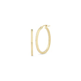 Roberto Coin Perfect Gold Oval Hoop Earrings-Roberto Coin Perfect Gold Oval Hoop Earrings - 556025AYER00