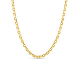 Roberto Coin Perfect Gold Square Link 22
