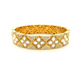 Roberto Coin Princess Flower Bangle-Roberto Coin Princess Flower Bangle -