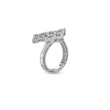 Roberto Coin Princess Flower Bypass Diamond Ring-Roberto Coin Princess Flower Bypass Diamond Ring -