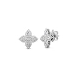 Roberto Coin Princess Flower Earrings-Roberto Coin Princess Flower Earrings -