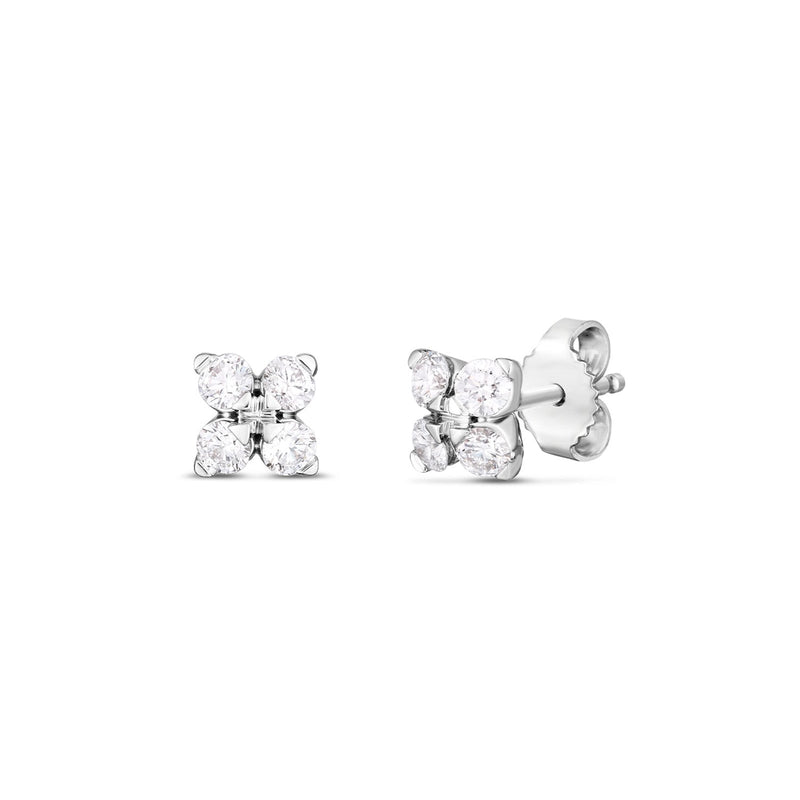 Roberto Coin Verona Diamond Stud Earrings-Roberto Coin Verona Diamond Stud Earrings - 111465AWERX0