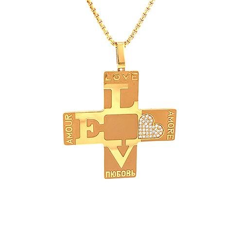 Roger Dubuis Follow Me Pendant and Chain-Roger Dubuis Follow Me Pendant and Chain -