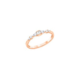 Rose Gold Diamond Band-Rose Gold Diamond Band - IRI00831R