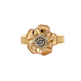 Rose Gold Floral Bangle-Rose Gold Floral Bangle -