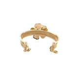 Rose Gold Floral Bangle-Rose Gold Floral Bangle -