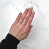 Round-cut Diamond Engagement Ring-Round-cut Diamond Engagement Ring - DRJST02106