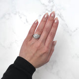 Round-cut Diamond Ring-Round-cut Diamond Ring - DRJST00125