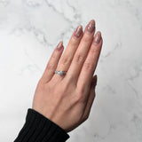 Round-cut Engagement Ring and Band Set-Round-cut Engagement Ring and Band Set - DRFMK03944