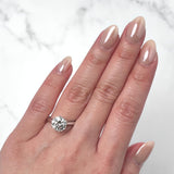 Round-cut Engagement Ring-Round-cut Engagement Ring - DRJST01875