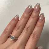 Round-cut Engagement Ring-Round-cut Engagement Ring - DRJST02561